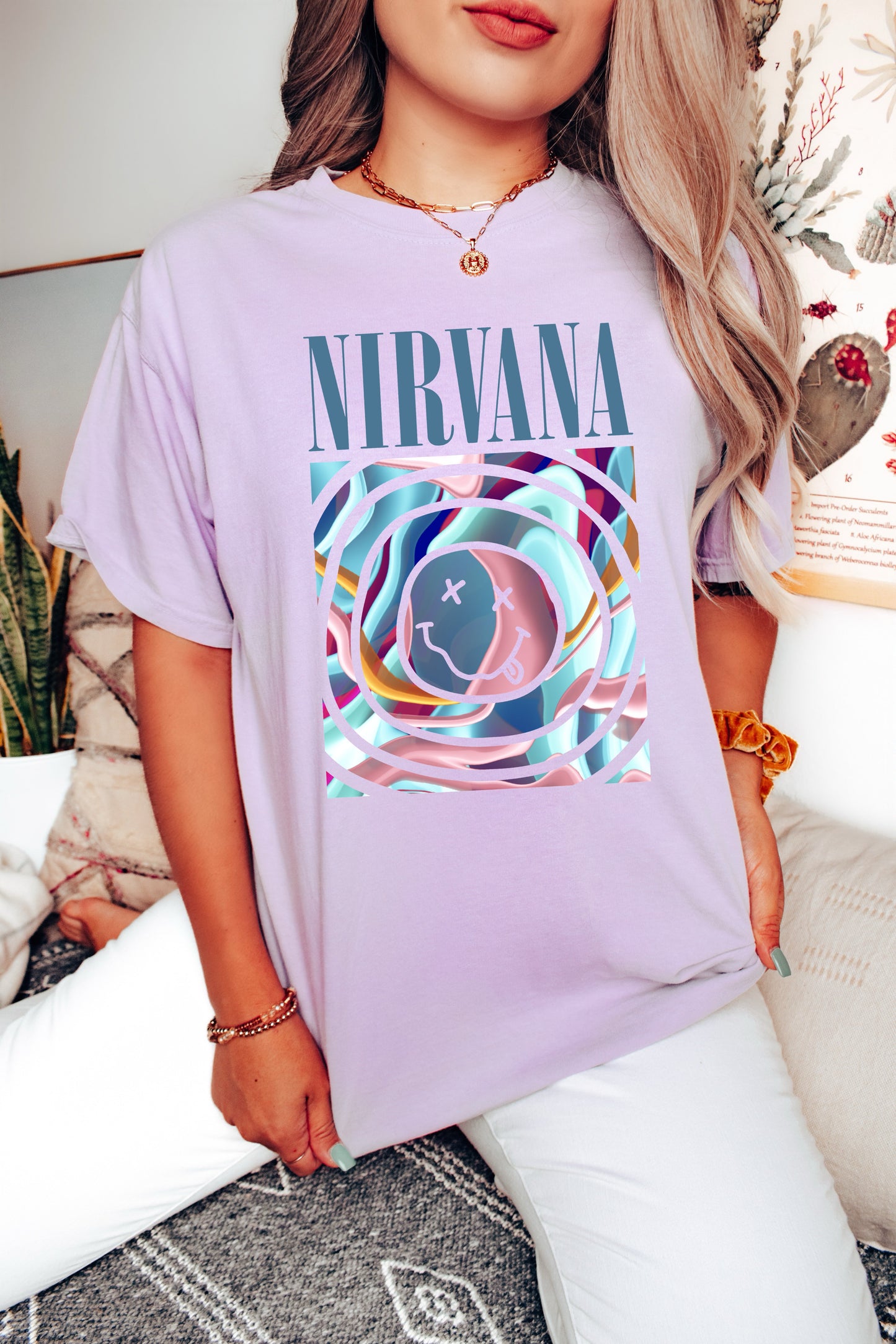 Nirvana (Blue) - Comfort Tee-0