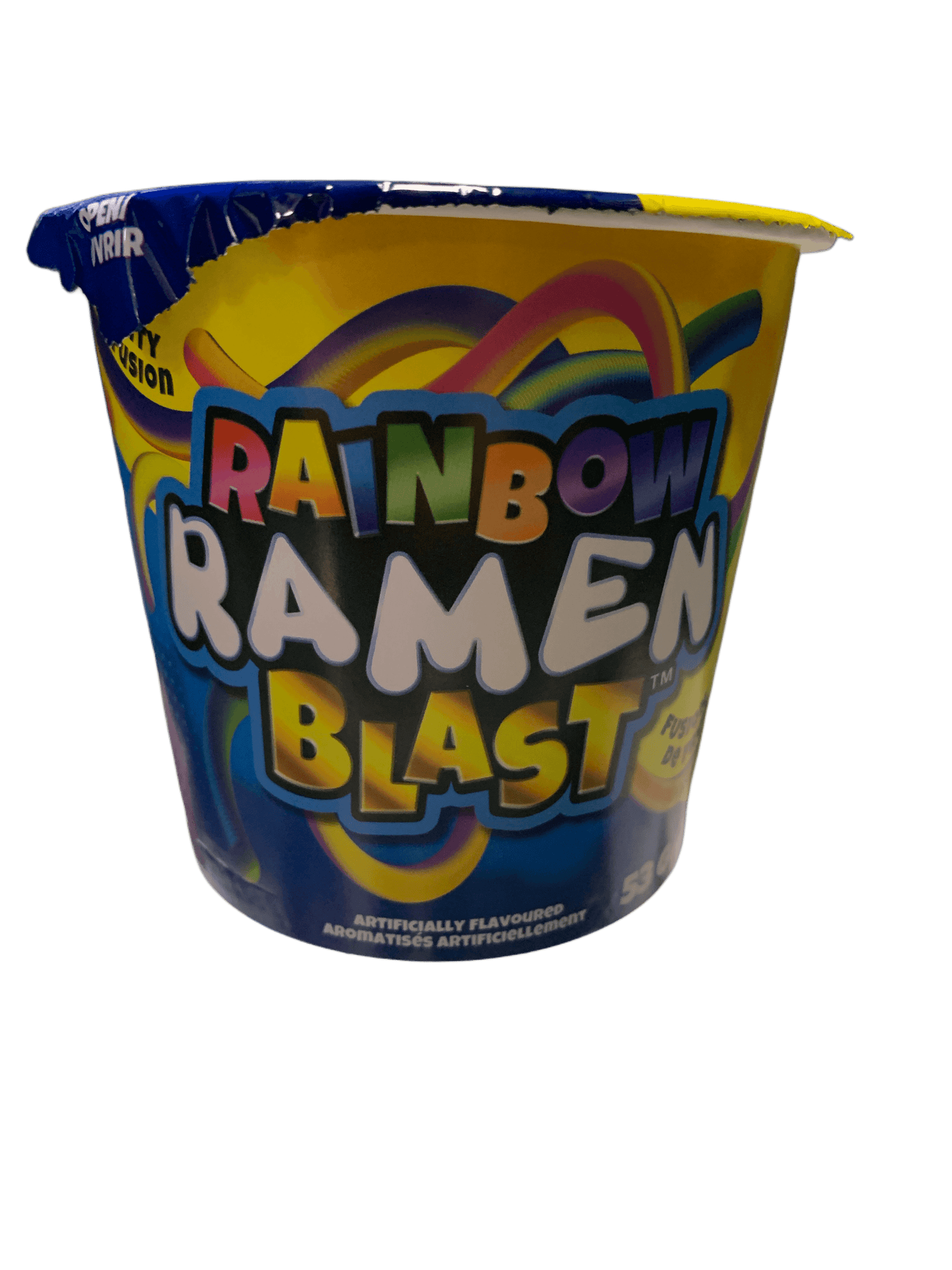 Rainbow Ramen Blast Fruity Fusion Gummy Cup 53G - Canadian Edition