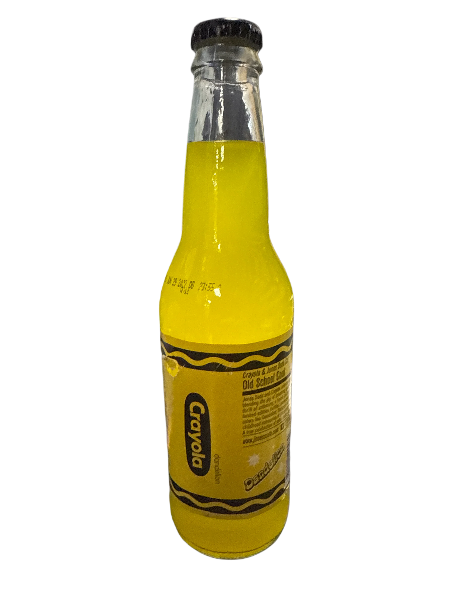 Jones Crayola Limited Edition Pineapple Cream Soda Glass Bottle 355ML - U.S Edition