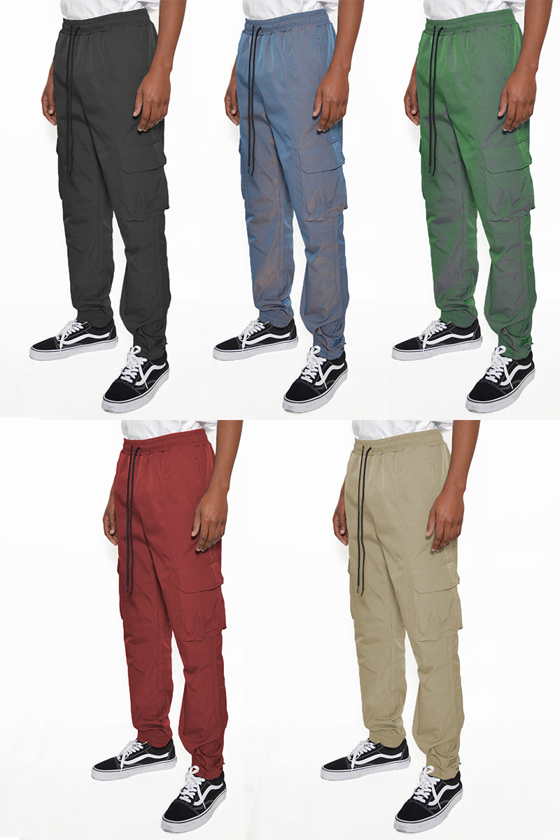 Iridescent Cargo Jogger-1