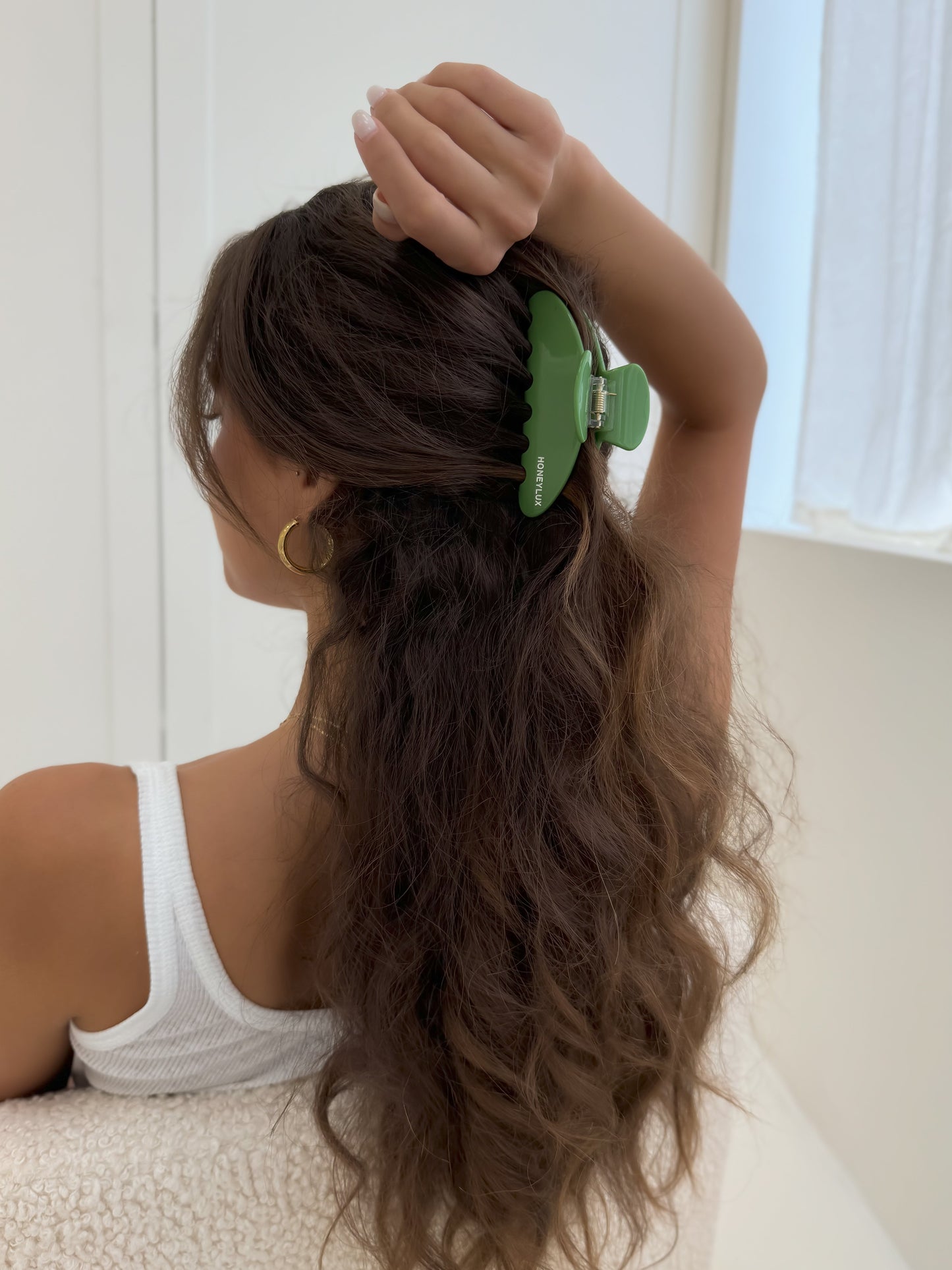 Ecofriendly Acetate Round Claw - Rain-2