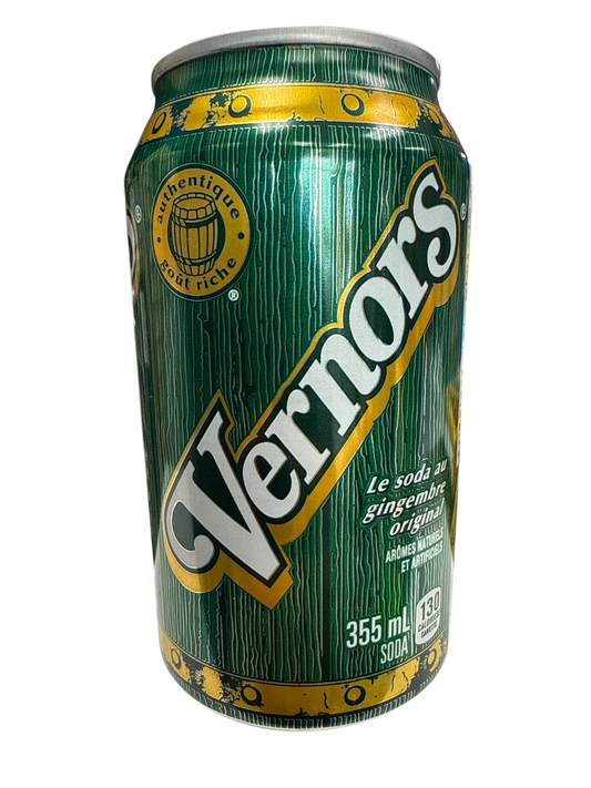 Vernors Original Ginger Soda Can 355ML - Canadian Edition