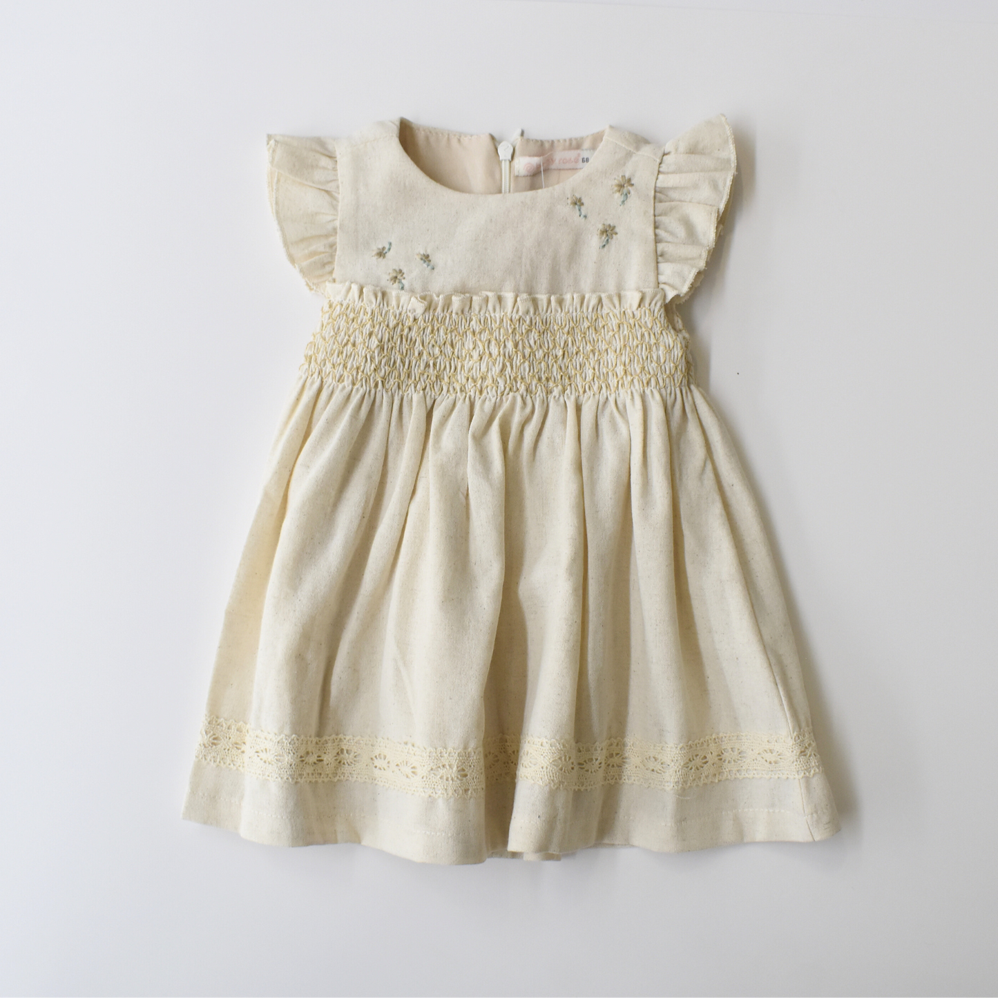 Summer Softness Girls Cotton Dress-0