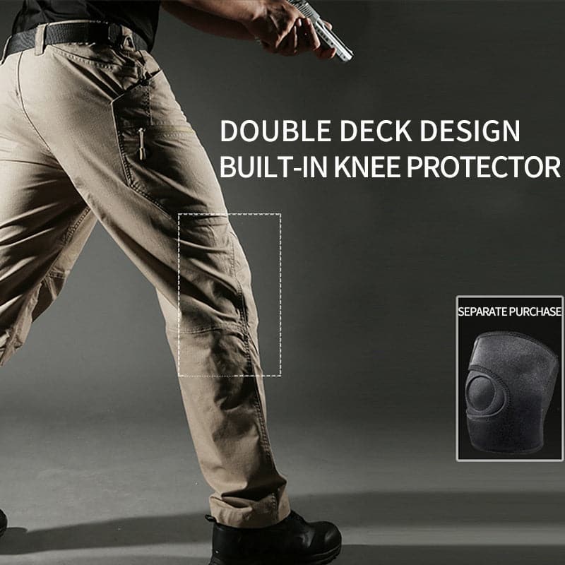 Camping Trekking Tactical Cargo Hunting Army Camouflage Trousers-3