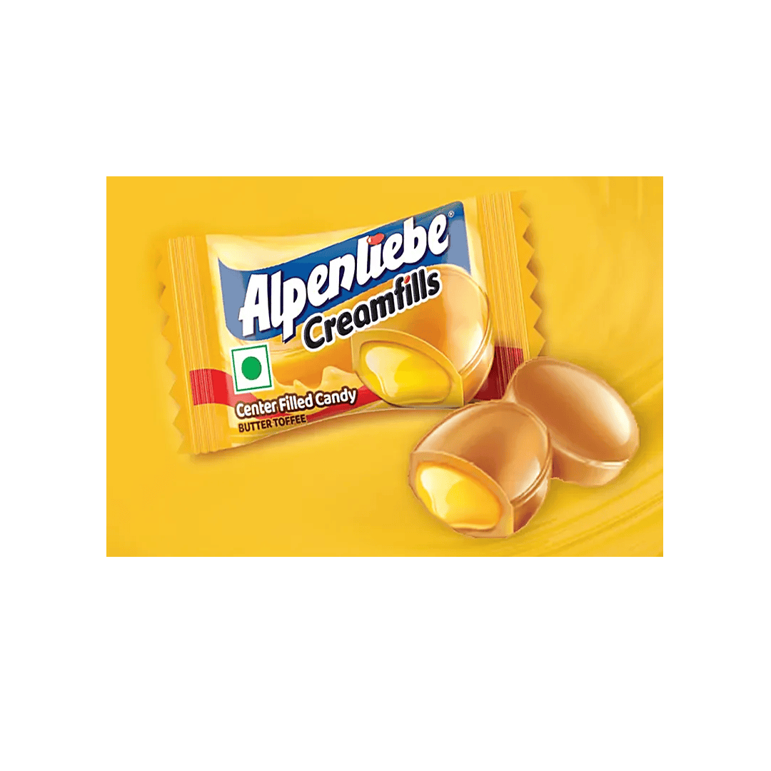 Alpenliebe Creamfills Butter Toffee Pack of 20-0
