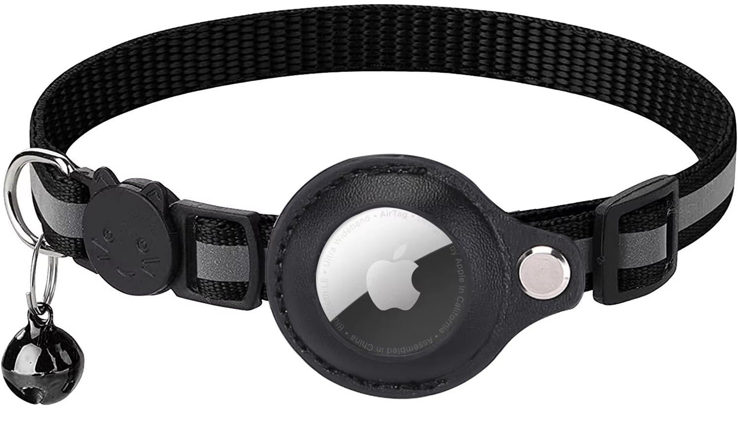 Pet AirTag Holder Collar – Anti-Loss for Cats & Dogs