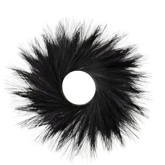 Artificial Reed Wreath Pampa Grass Garland-0