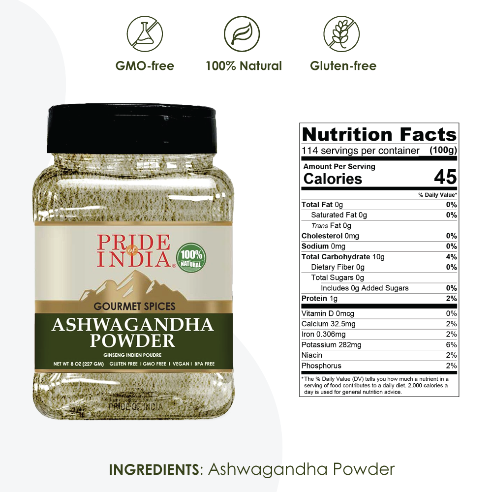 Gourmet Ashwagandha Root Ground Powder-4