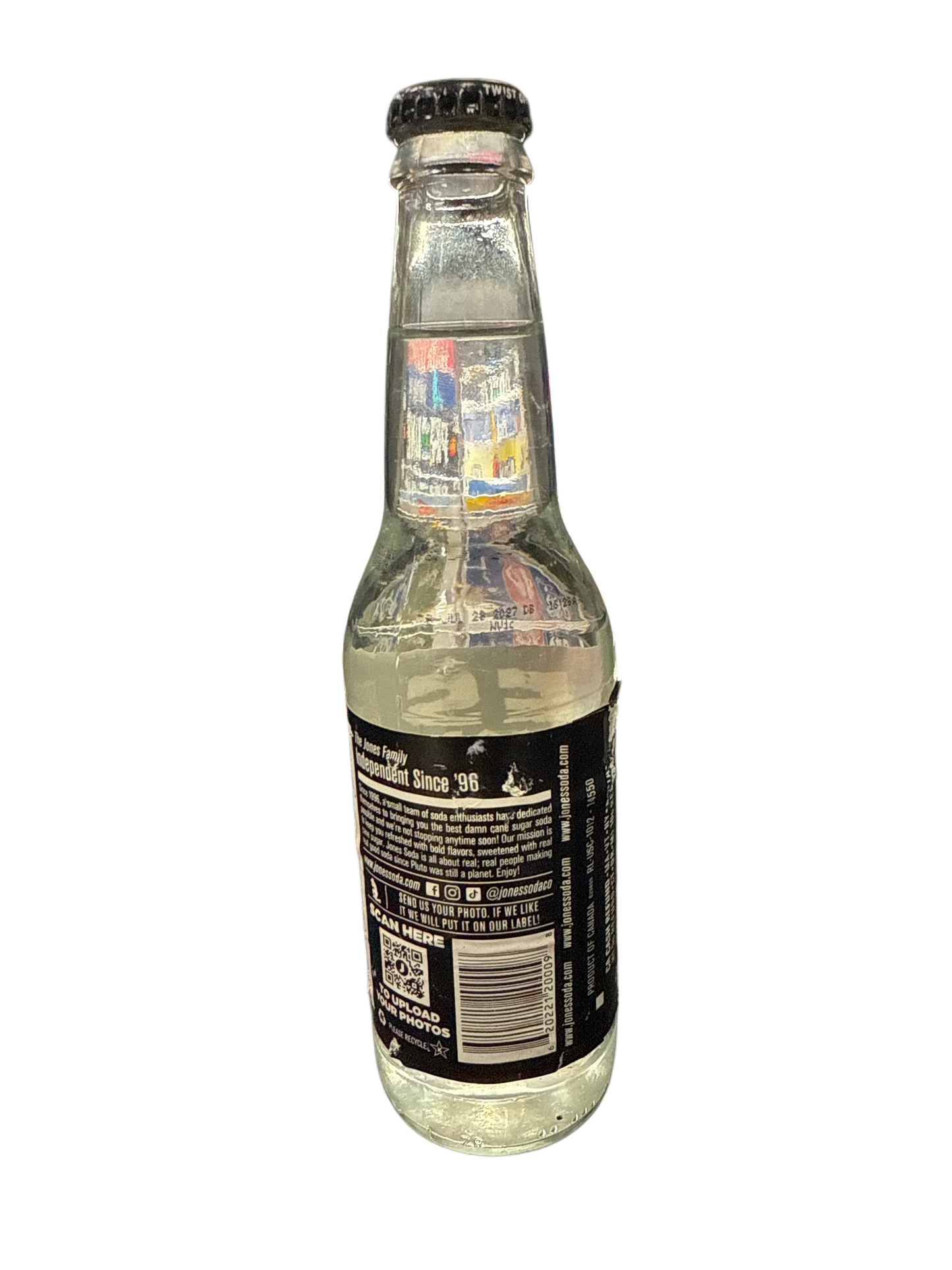 Jones Cream Soda Flavoured Glass Bottle 355ML - Canadian Edition