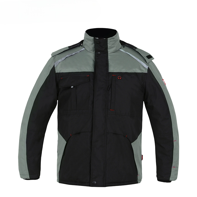 Durable Insulated Work Coat | Multi-Pocket Windproof Outdoor Winter Jacket [B237]-0