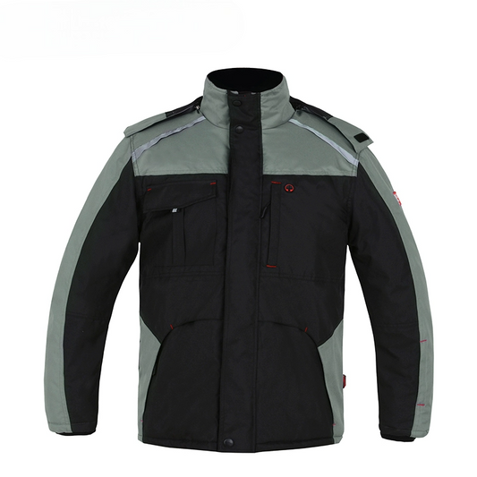 Durable Insulated Work Coat | Multi-Pocket Windproof Outdoor Winter Jacket [B237]-0