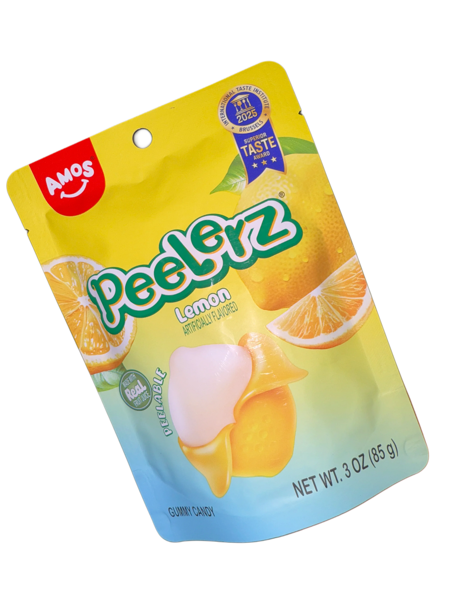 Amos Peelerz Gummy Lemon 85G - U.S Edition