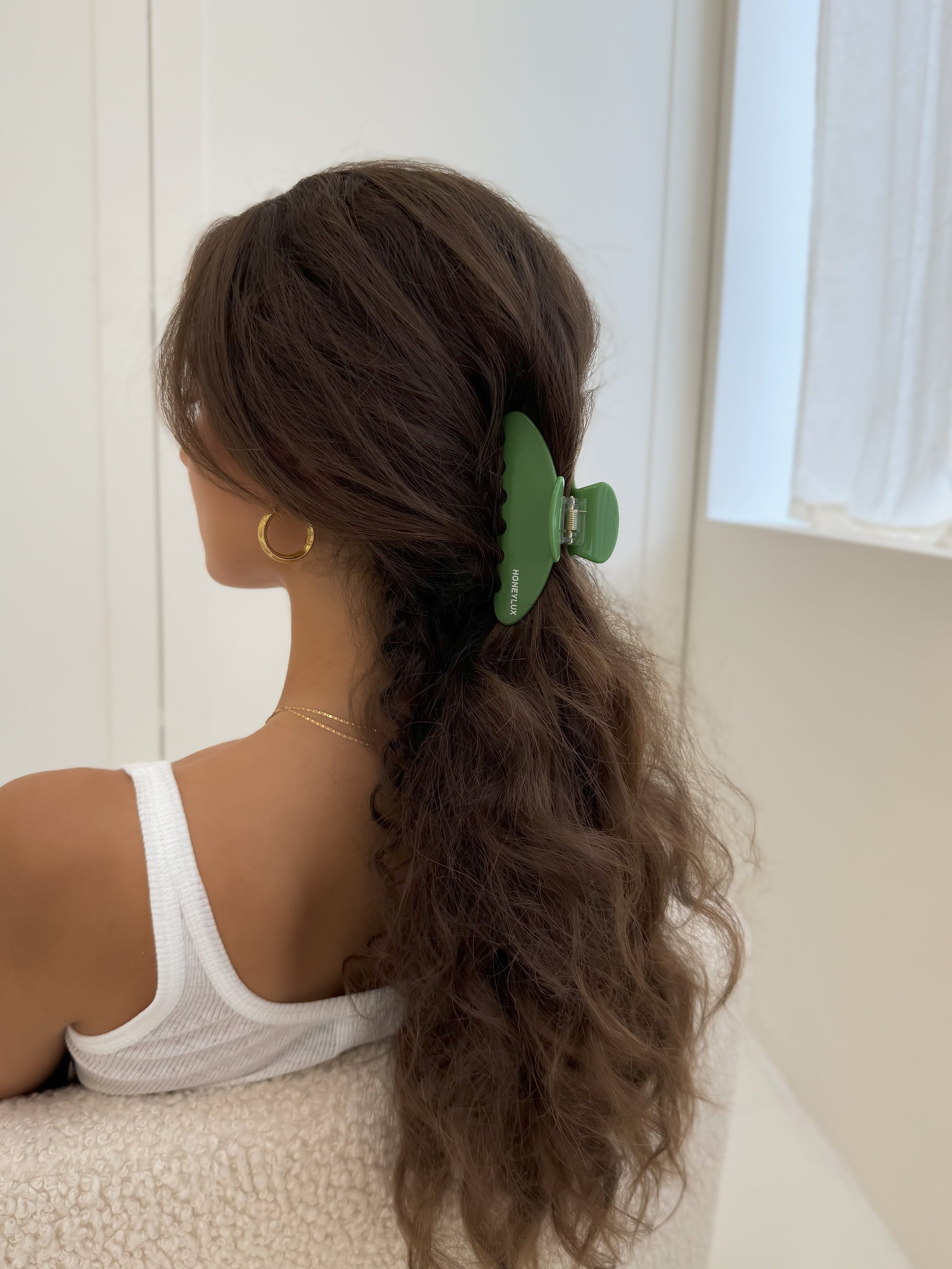 Ecofriendly Acetate Round Claw - Rain-1