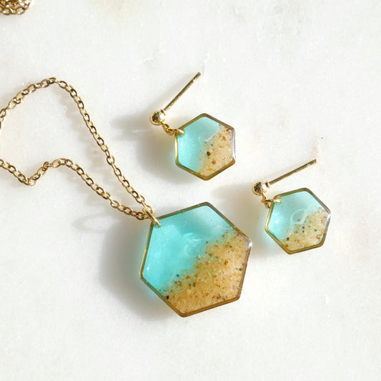 Collier Tulum - Hexa (grand)