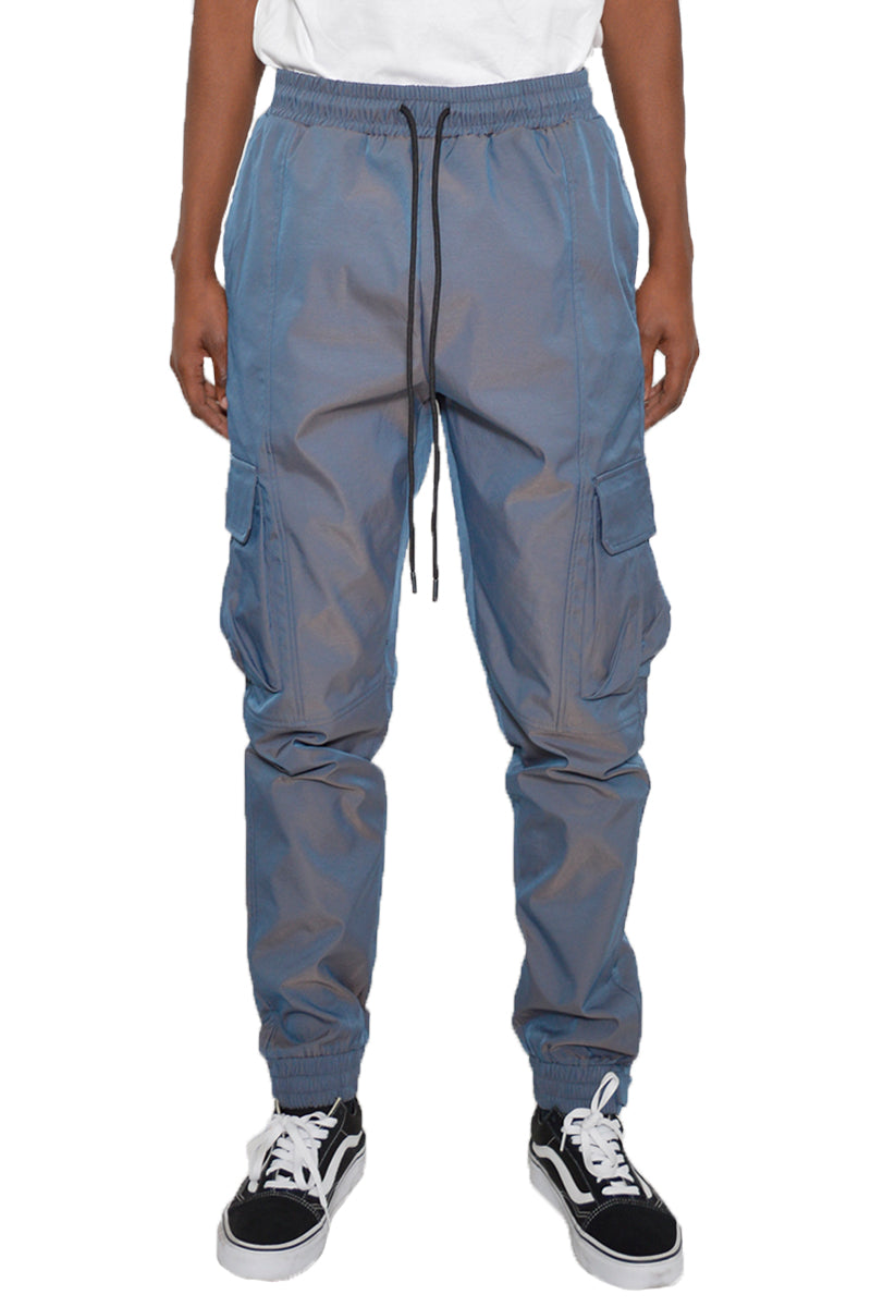 Iridescent Cargo Jogger-3