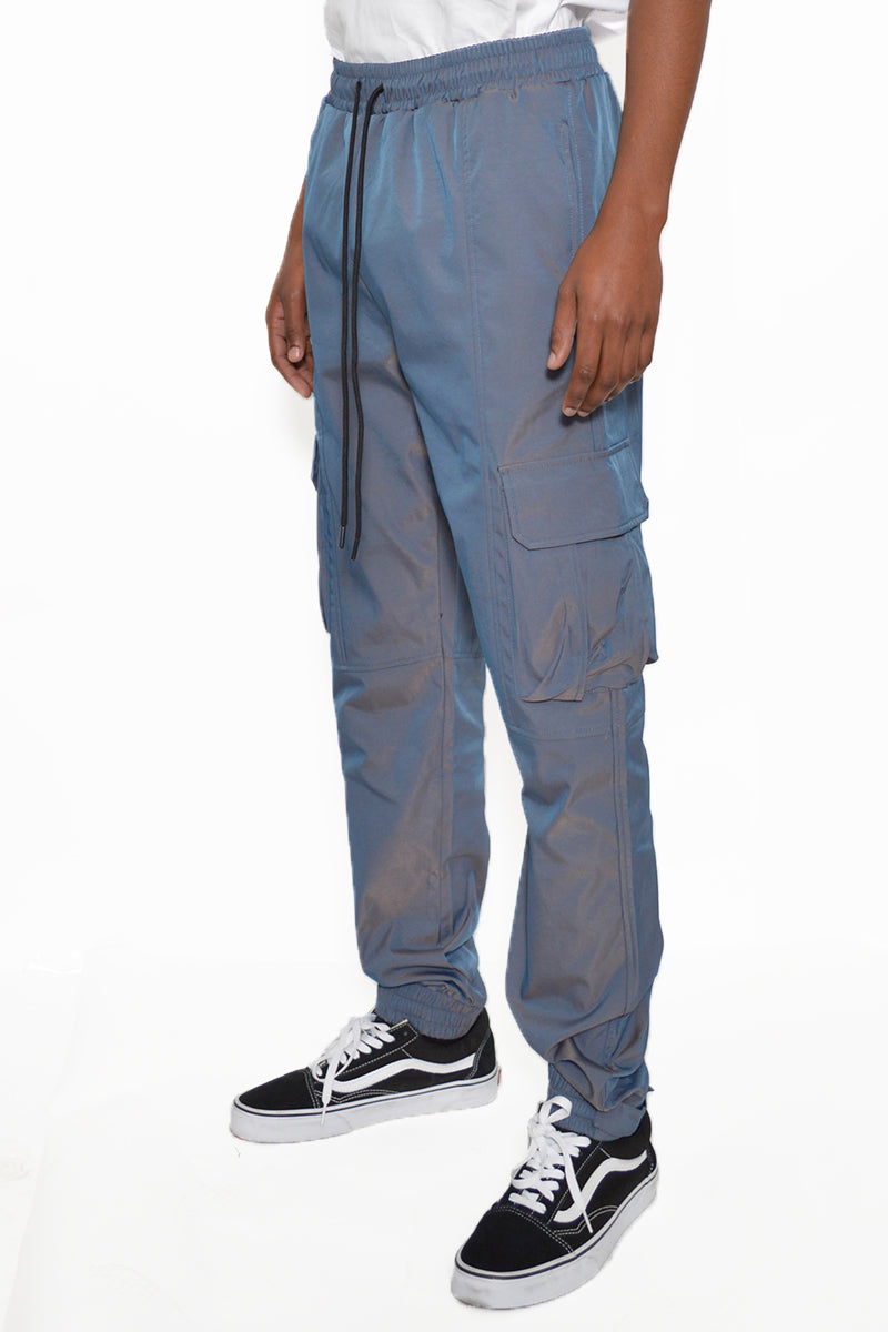 Iridescent Cargo Jogger-2