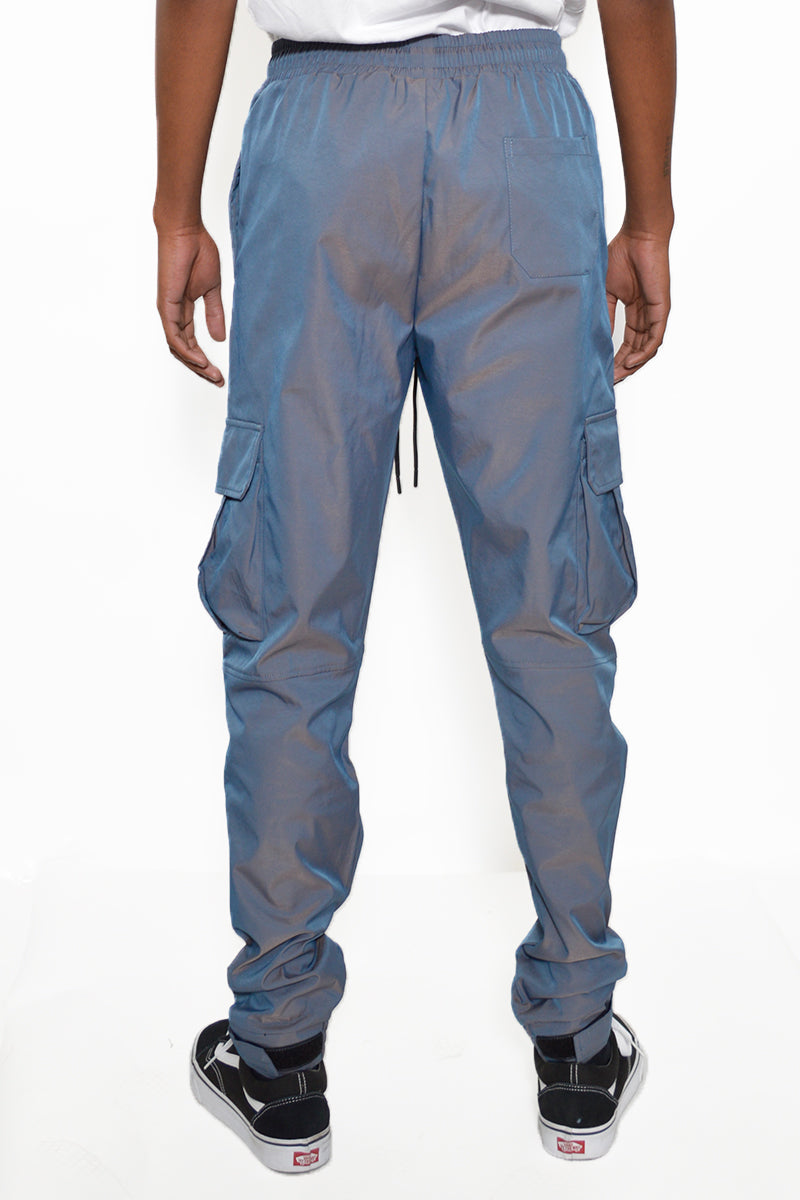 Iridescent Cargo Jogger-4