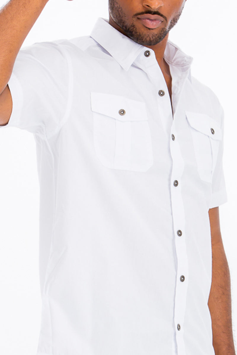 Classic Two Pocket Button Down-4