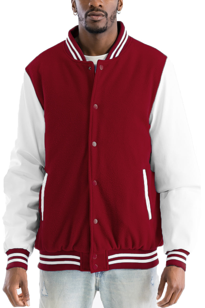 Melton Letterman Jacket-7