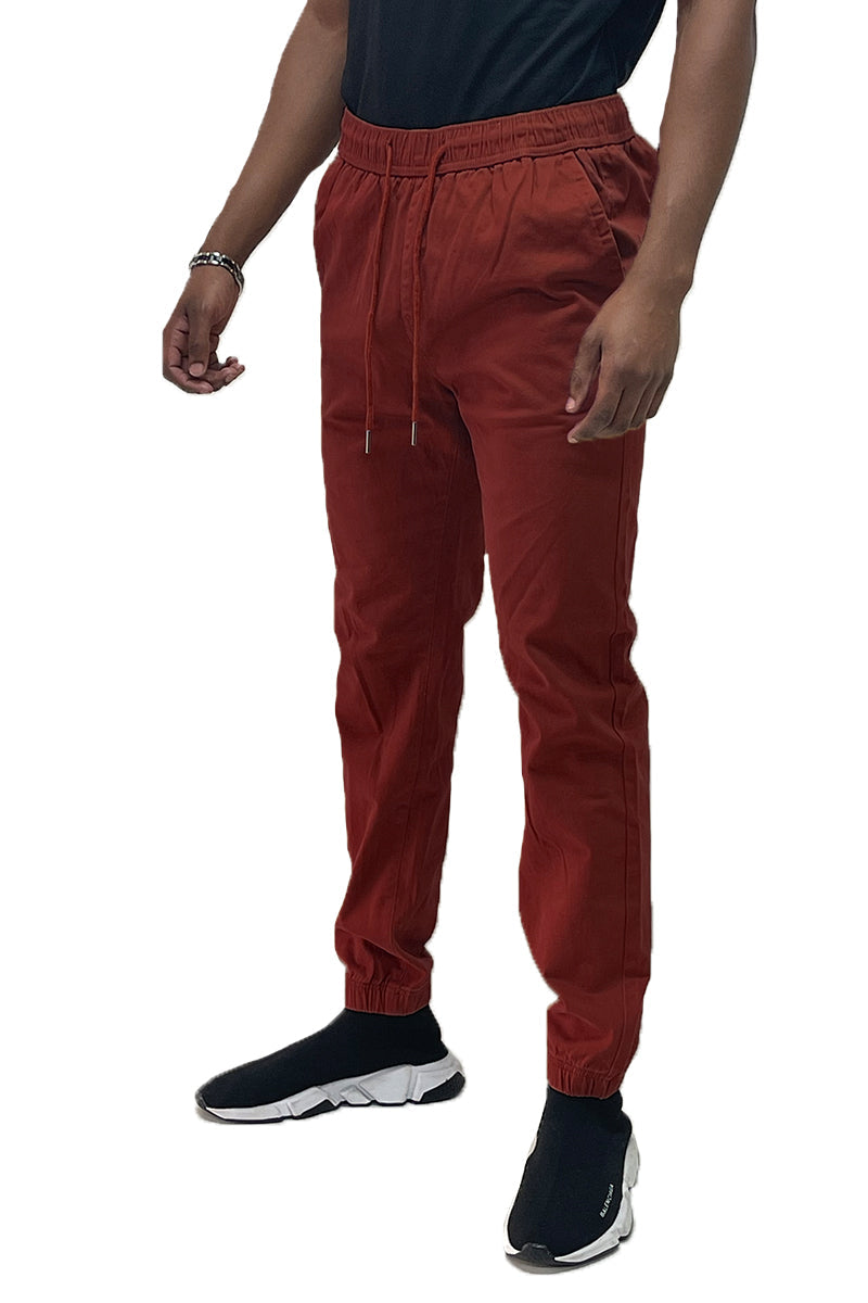 Solid Jogger Pants-10