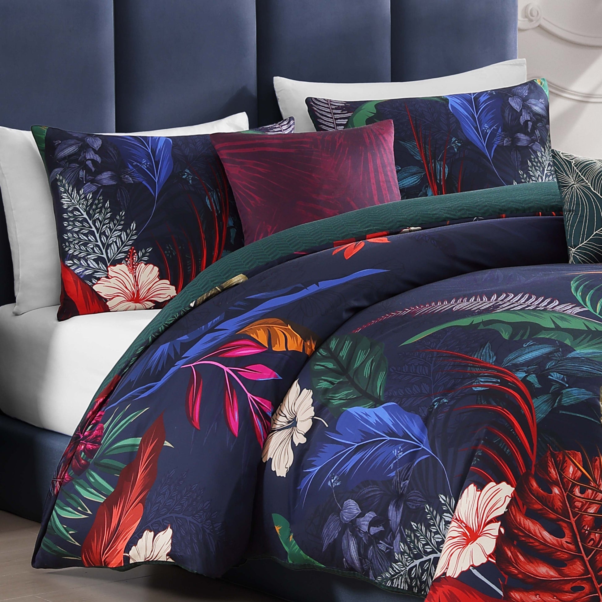 Bebejan Paradise 5 Piece Reversible Comforter Set-2