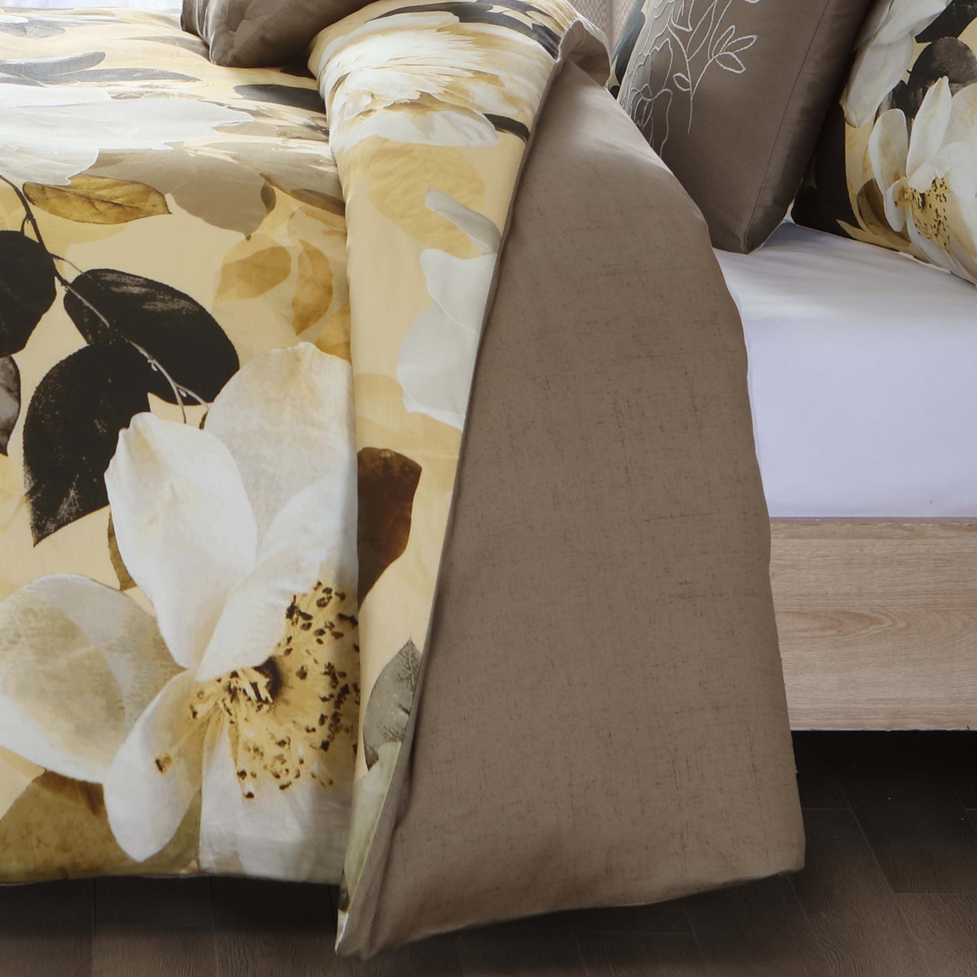 Bebejan Magnolia 5 Piece Reversible Comforter Set-4