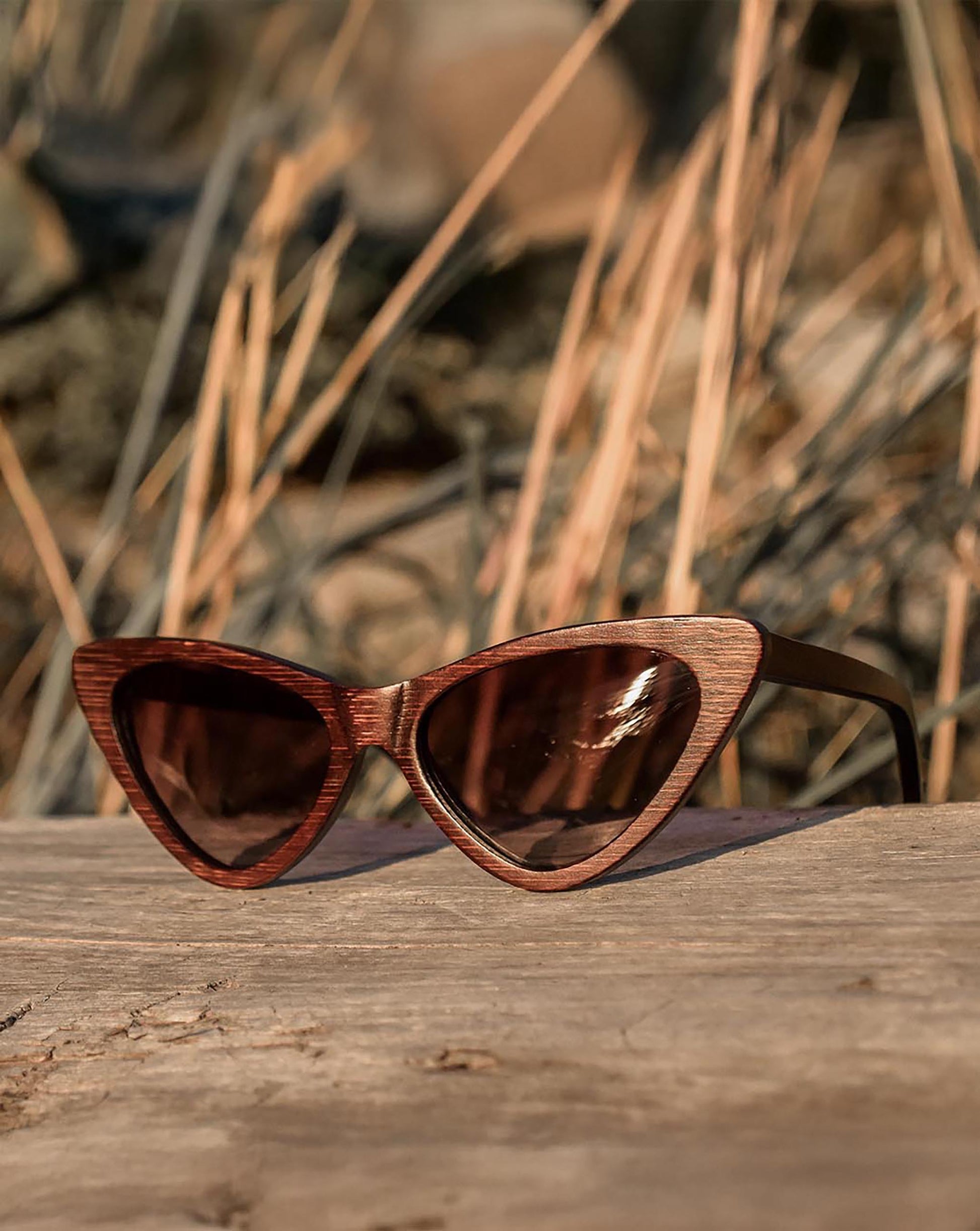 Betty | Polarized Bamboo Sunglasses-0