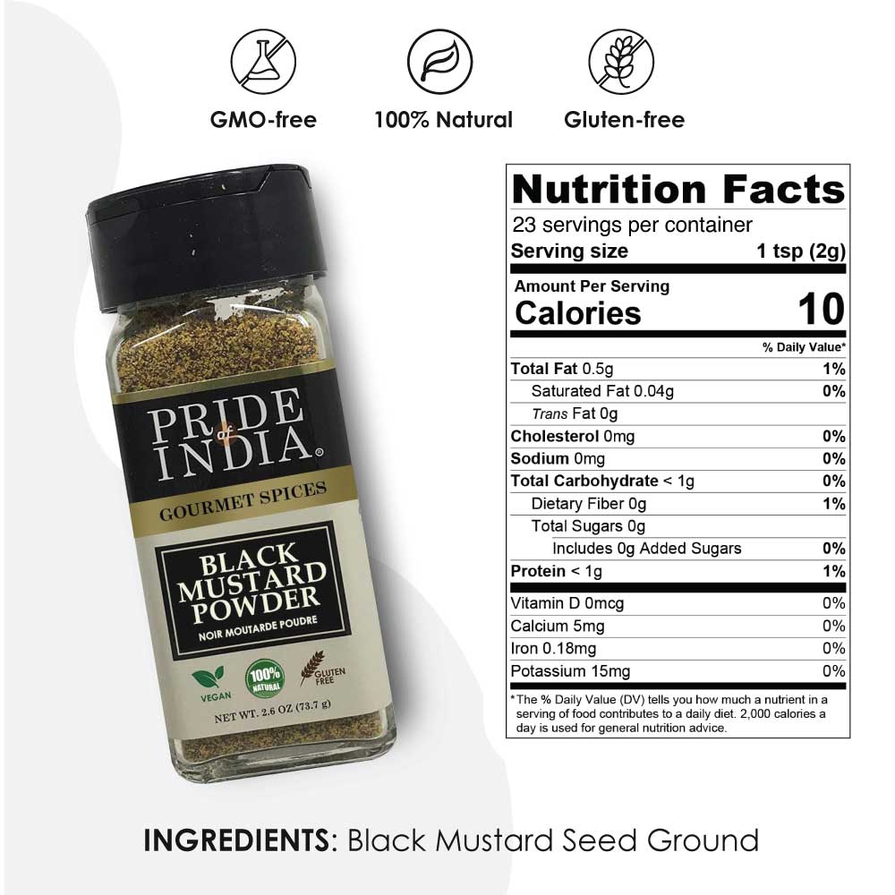 Gourmet Black Mustard Seed Ground-1