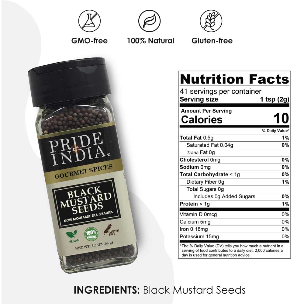 Gourmet Black Mustard Seed Whole-2