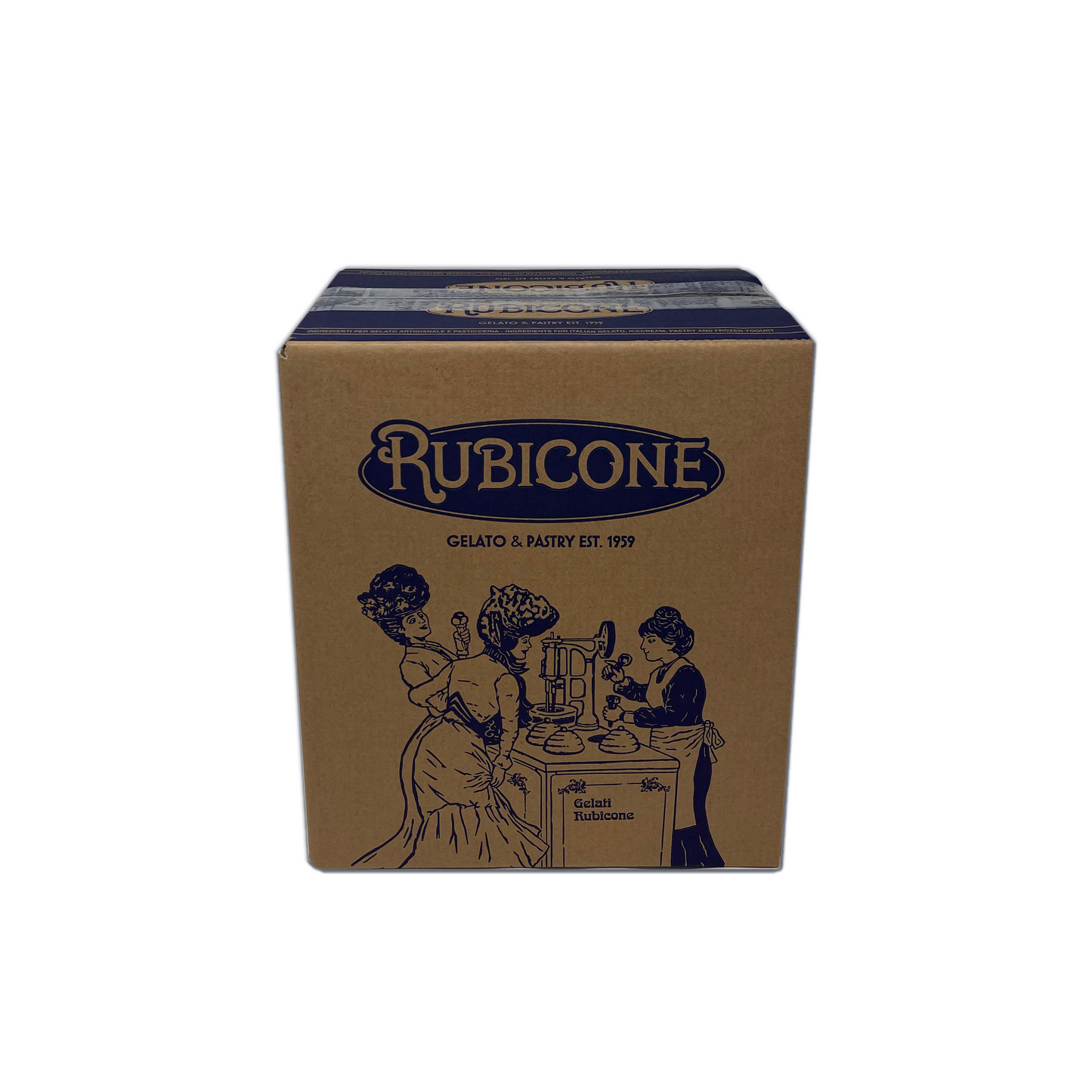 Hazelnut Topping with Pieces - 1 KG Squeeze Bottle - Wafernut Crock Topping - Rubicone Canada-1