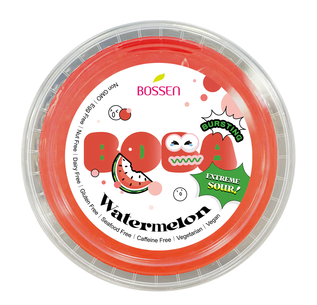 Watermelon Sour Bursting Boba | Sour Popping Boba | Foodservice Canada Distribution-0