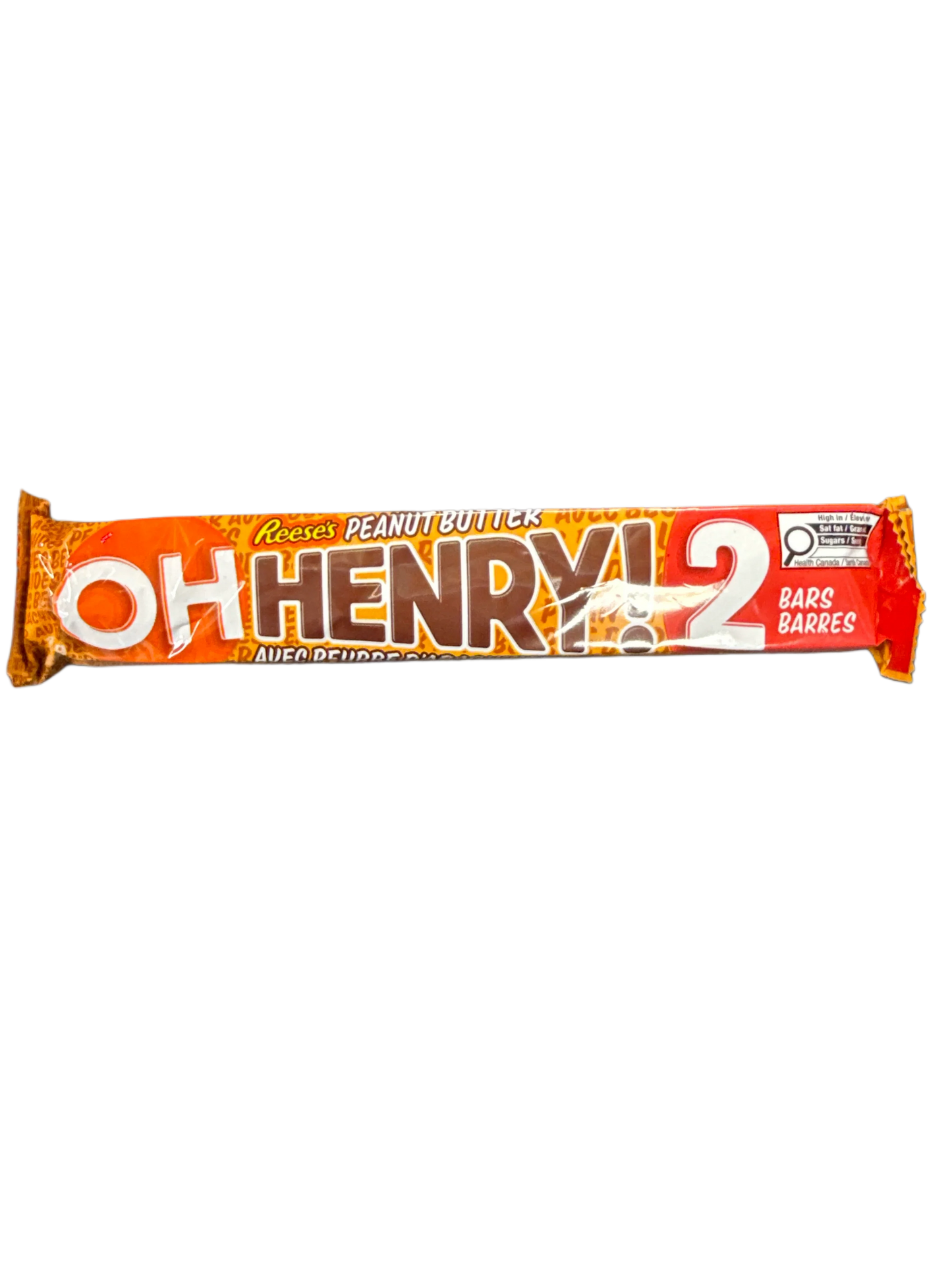OH Henry King Size Reeses Peanut Butter 85G - Canadian Edition