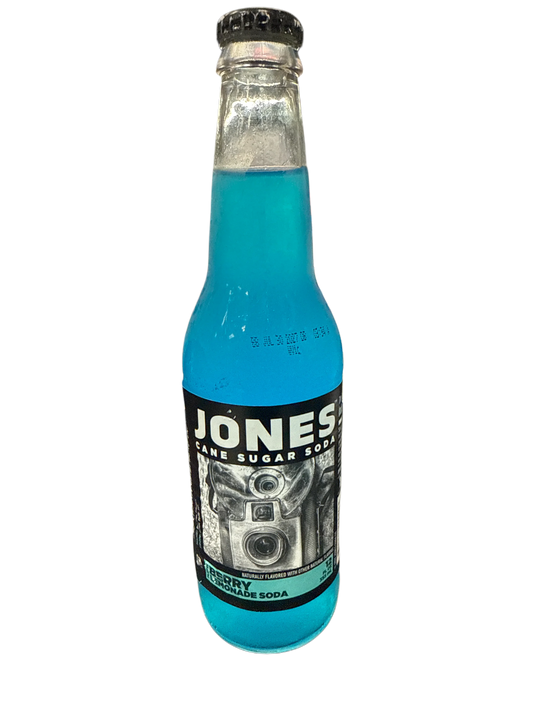 Jones Berry Lemonade Soda Flavoured Glass Bottle 355ML - Canadian Edition