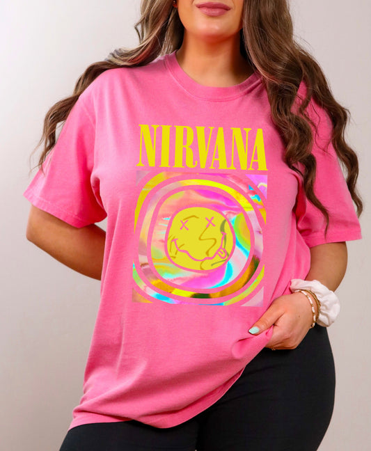 Nirvana (Pink) - Comfort Tee-0