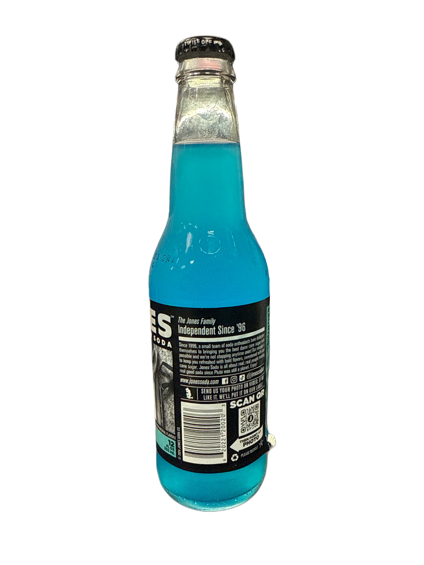 Jones Berry Lemonade Soda Flavoured Glass Bottle 355ML - Canadian Edition