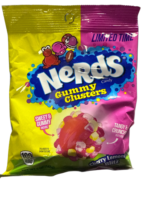 Nerds Gummy Clusters Limited Edition Cherry Lemonade Flavour 141G - U.S Edition