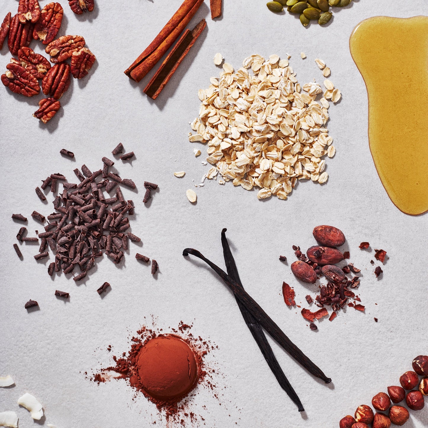 Chocolate Hazelnut Coconut | Granola Clusters