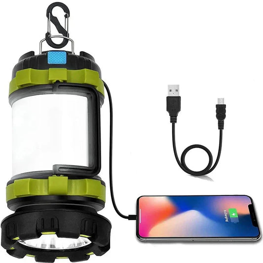 Rechargeable Camping Lantern & Power Bank Flashlight-0