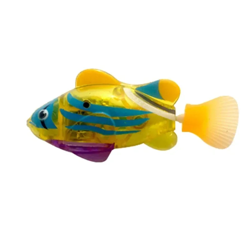 Cat Toy LED Interactive Robot Fish for Kittens-11