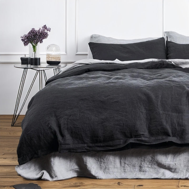 Pure Linen Sheet Sets-16