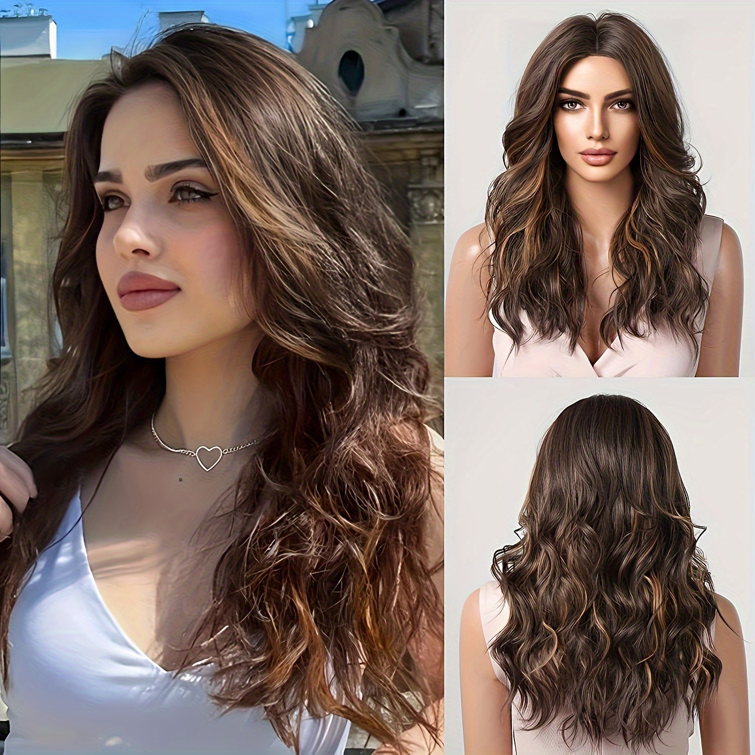 Chic Ombre Loose Wave Wig-1