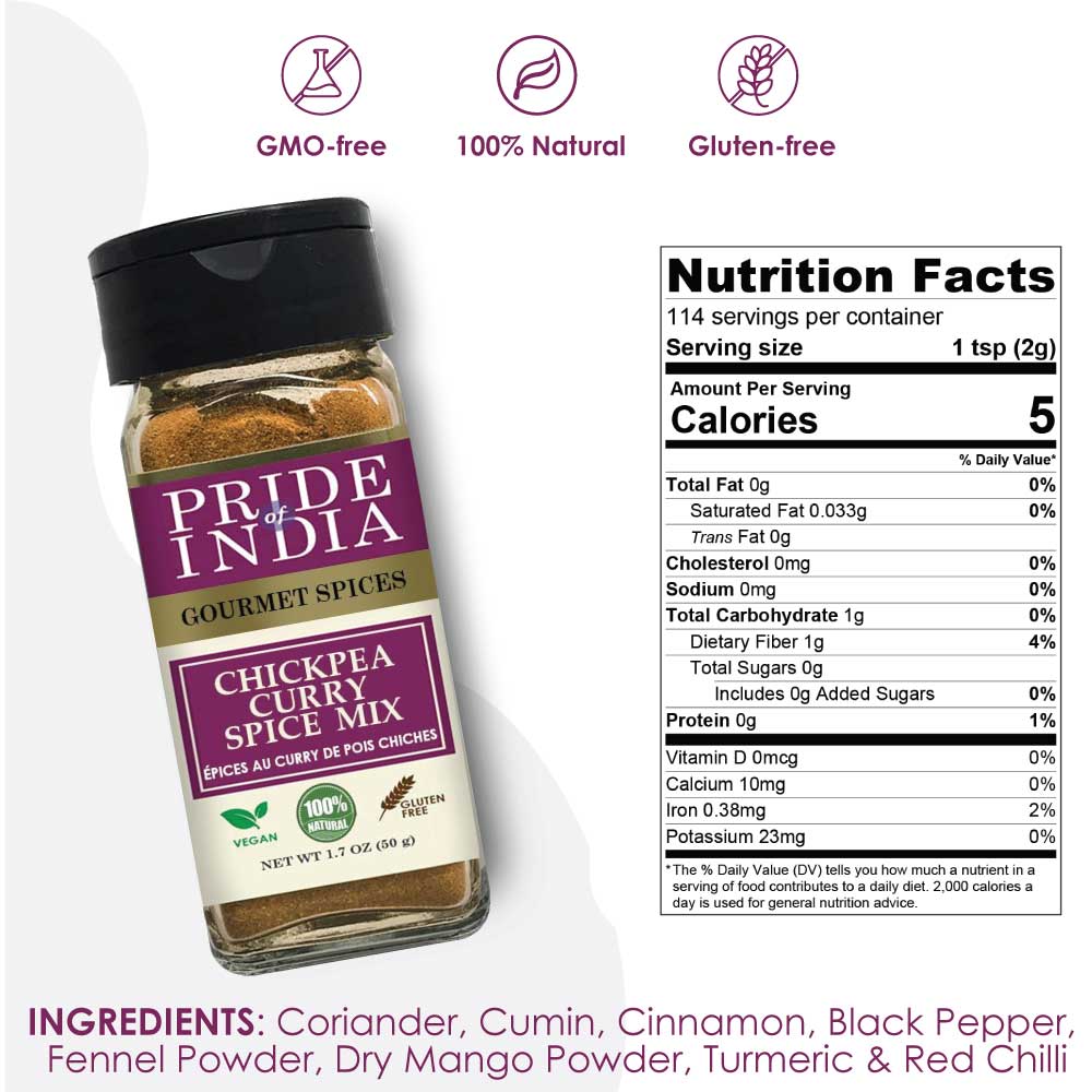 Gourmet Chickpea Curry Masala-1
