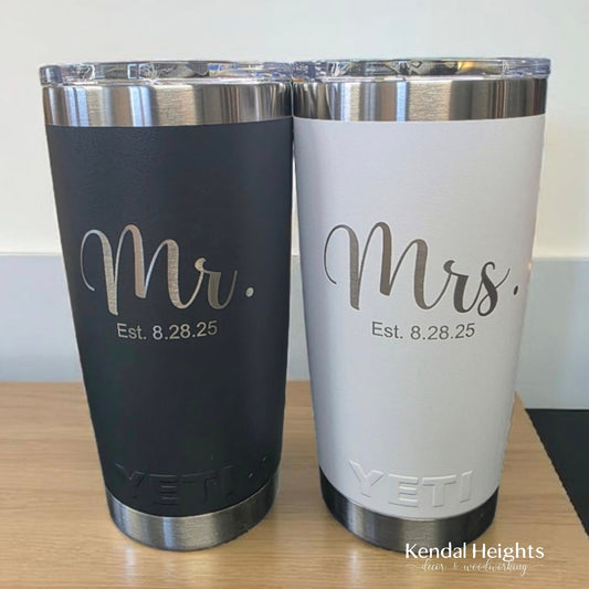 Bride & Groom / Bridal Party Tumblers-0