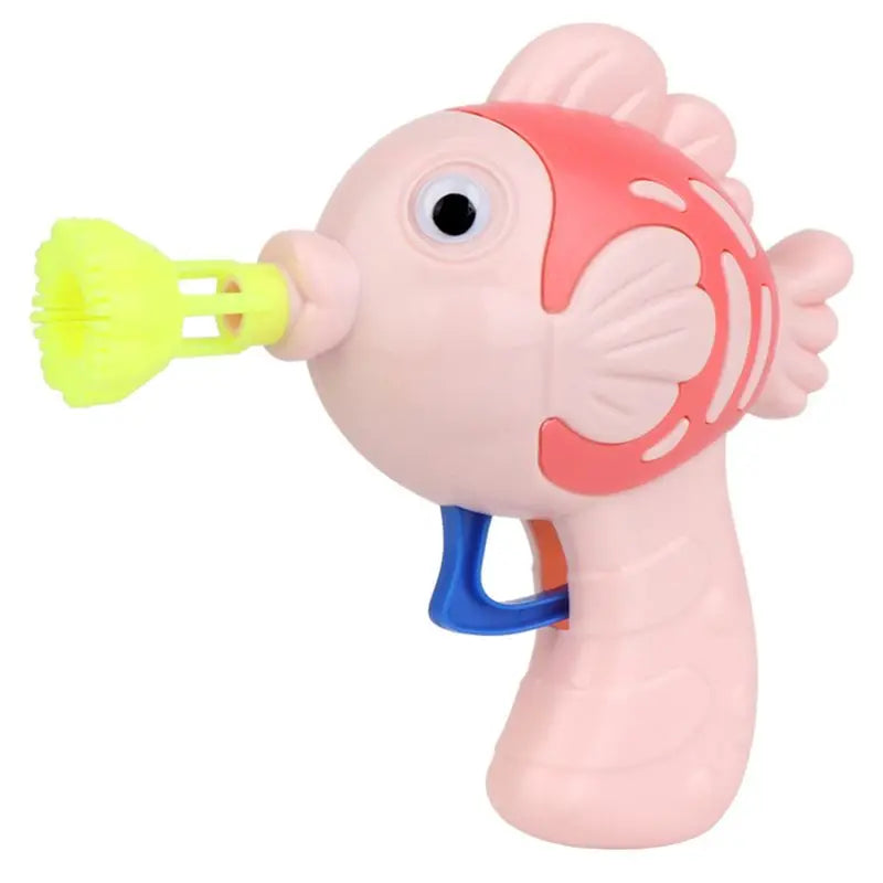 Cute Fish Soap Water Bubble Blower Machine Toy For Kids-5