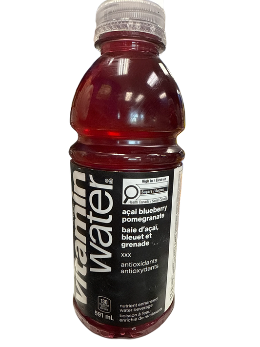 Vitamin Water Acai Blueberry Pomegranate Flavour 591ML - Canadian Edition