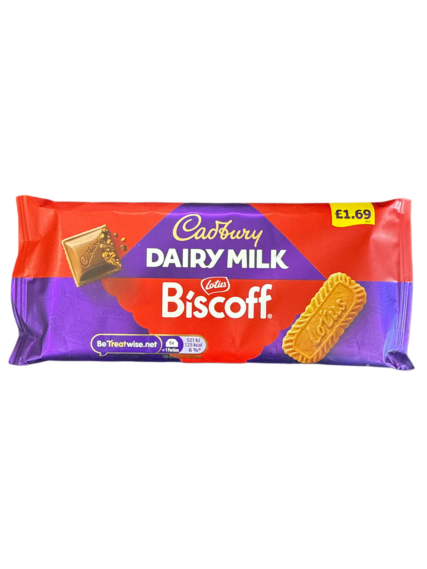 Cadbury Dairy Milk Biscoff 95G - U.K Edition