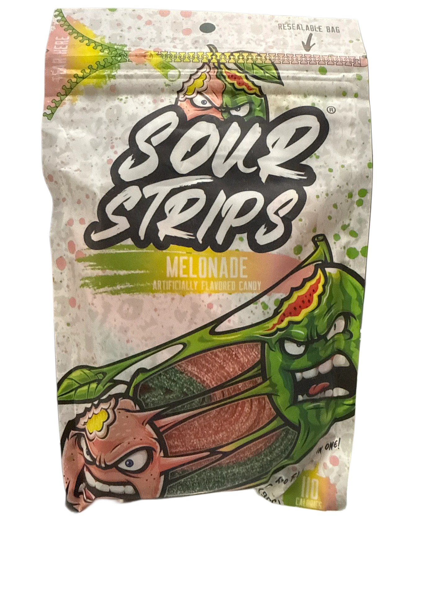 Sour Strips Melonade Flavoured Candy Strips 96G - U.S Edition