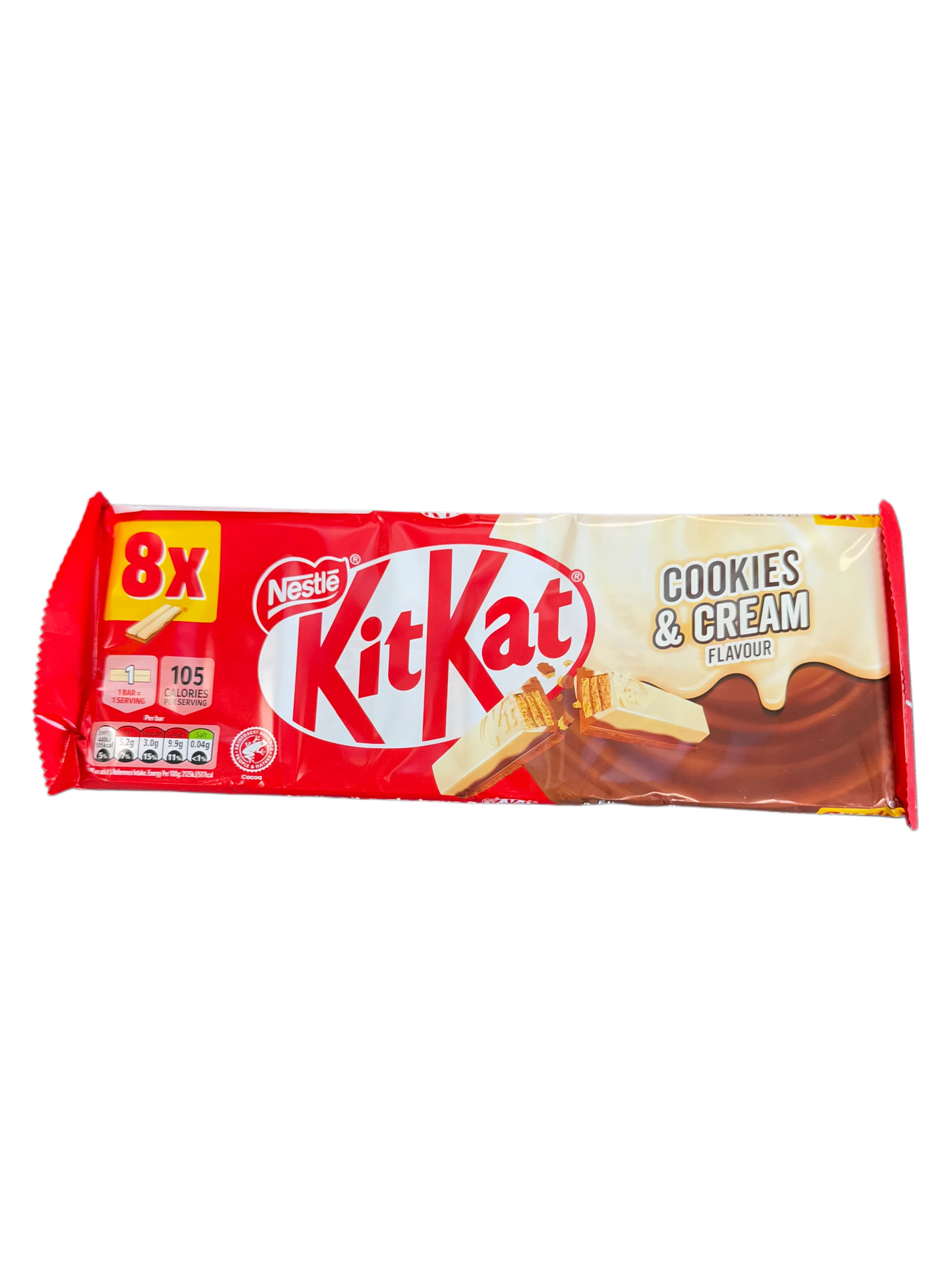 Kit Kat Cookies And Cream Flavour 165.6G - U.K Edition