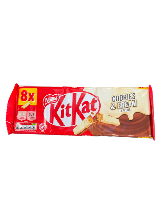 Kit Kat Cookies And Cream Flavour 165.6G - U.K Edition