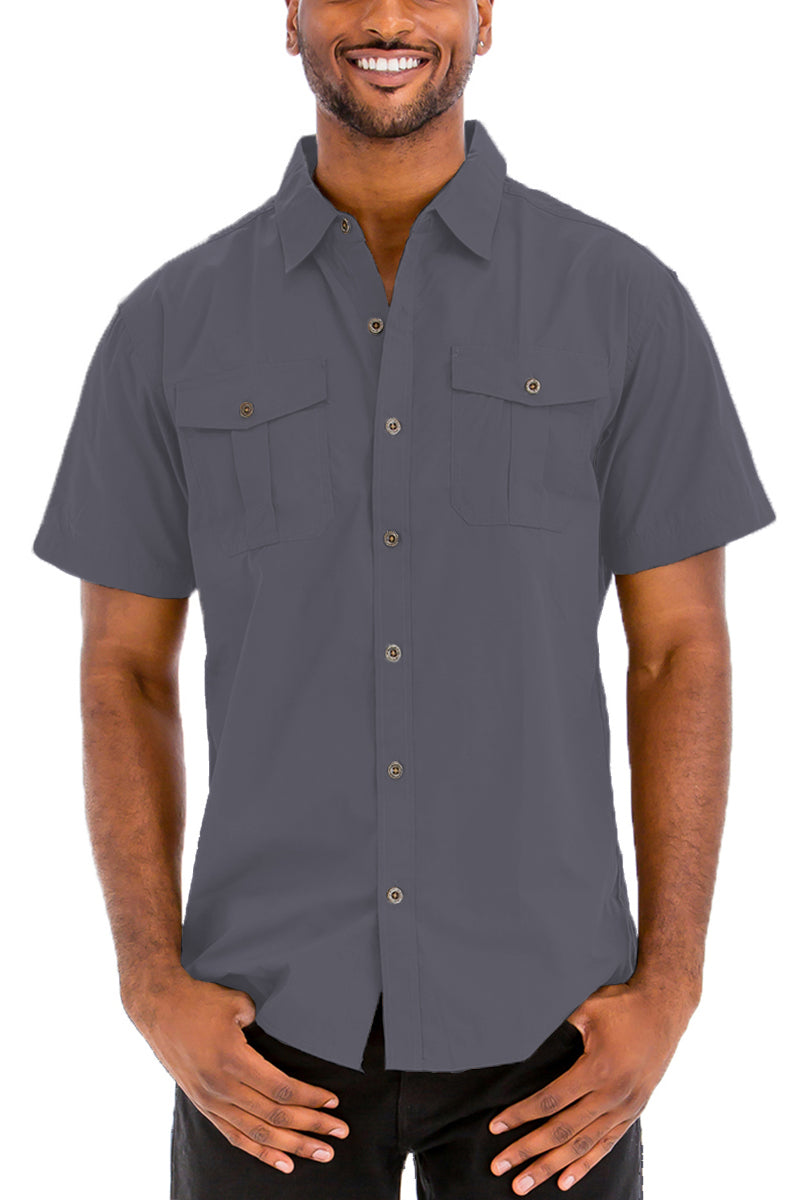 Classic Two Pocket Button Down-7